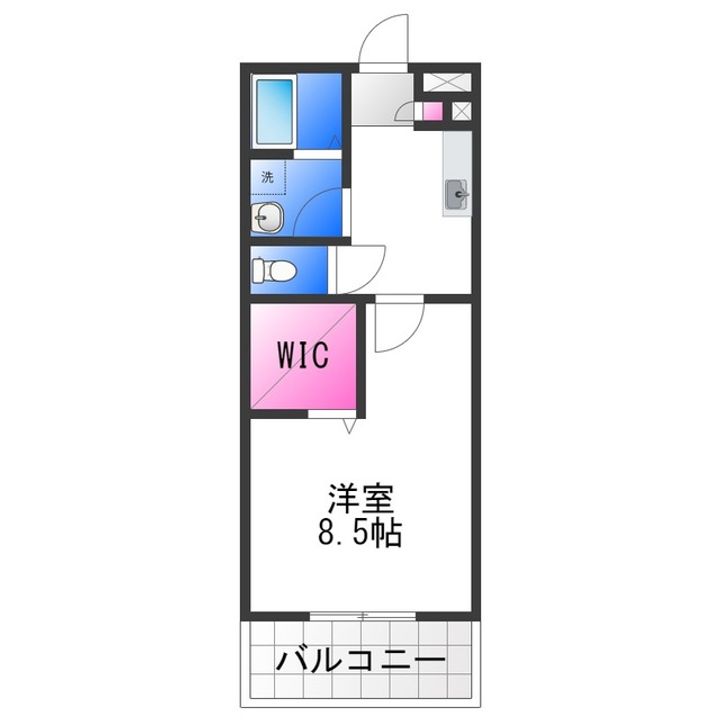 WISTERIA PLACE(ウィステリア プレイス) の間取り