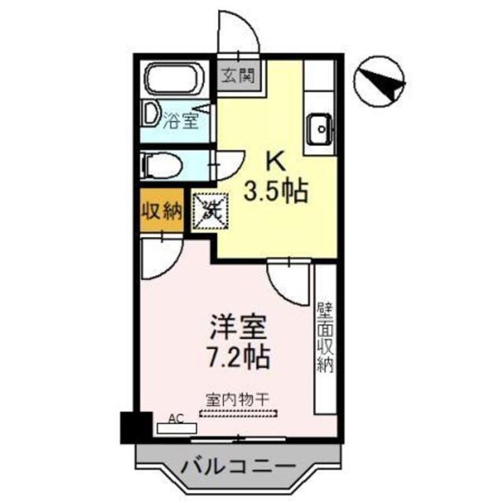 レディース金剛の間取り
