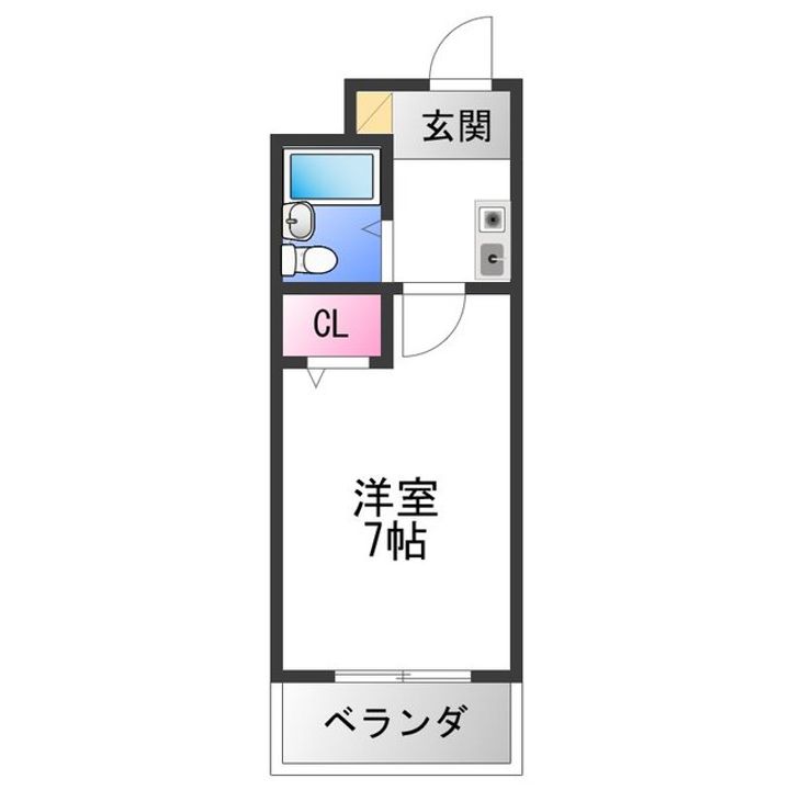 シャルマン芳春の間取り