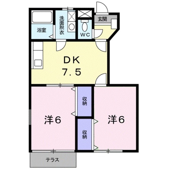 インサイドヒルの間取り