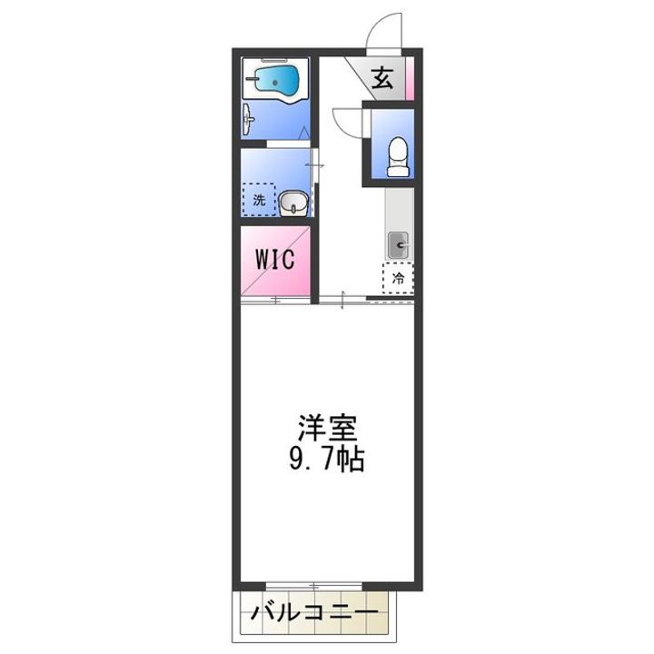 カーサコンフォールの間取り
