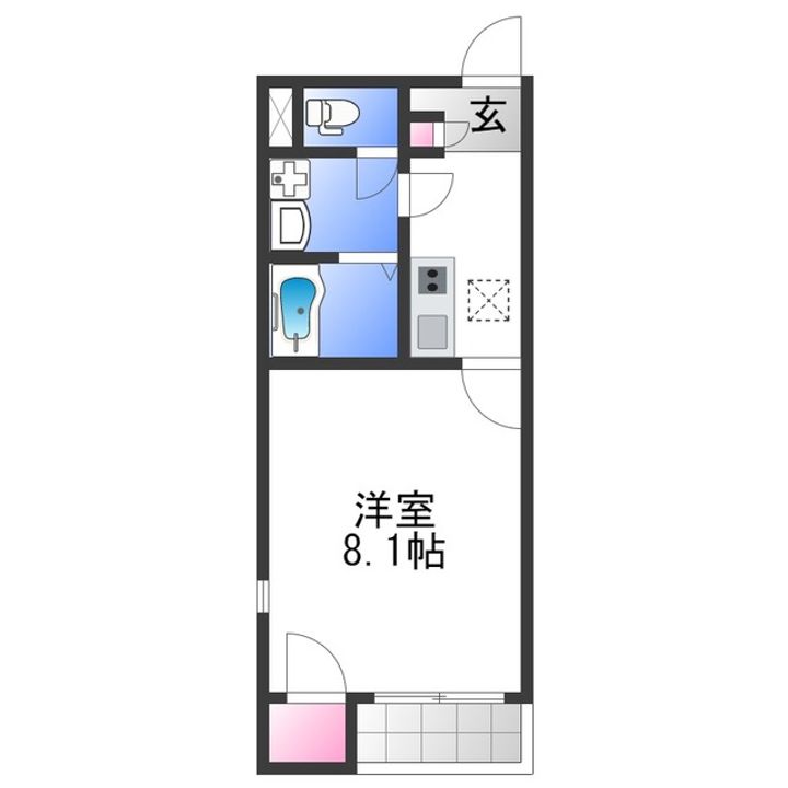 レオネクストくみのきの間取り