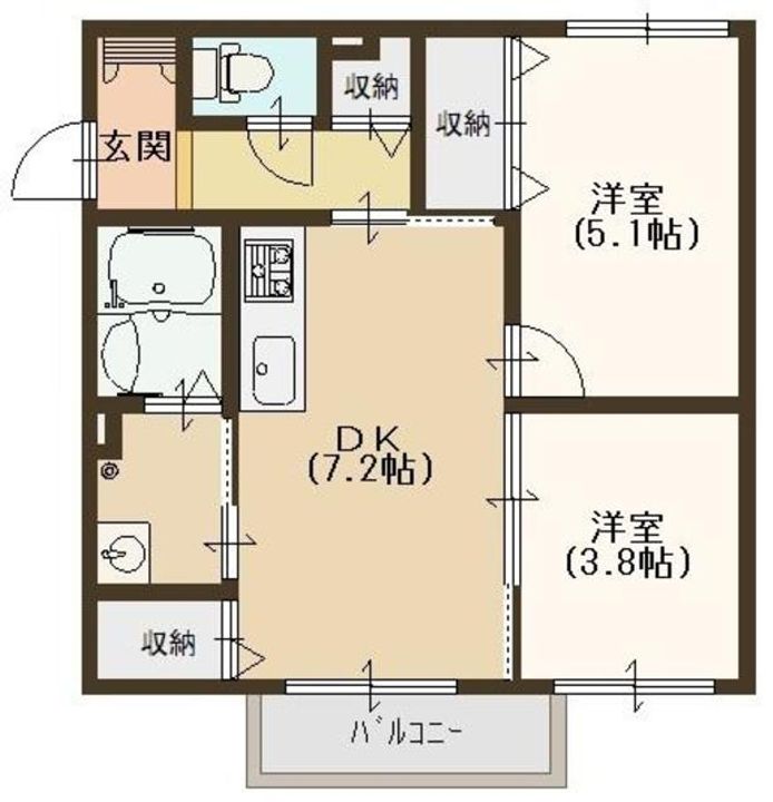 フィカーサの間取り