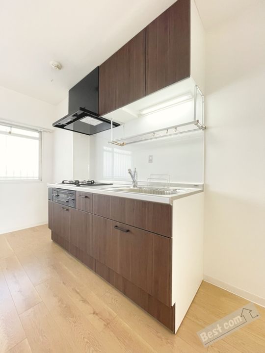 北野田大発マンションB棟のキッチン