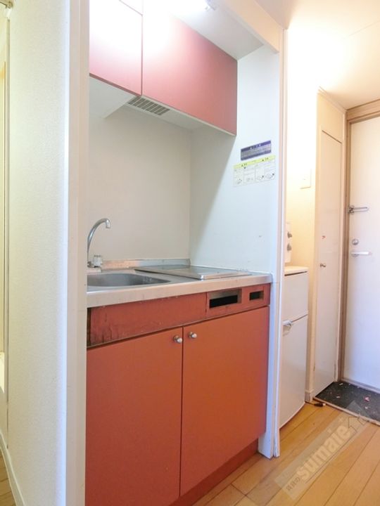 レオパレス向Aのキッチン