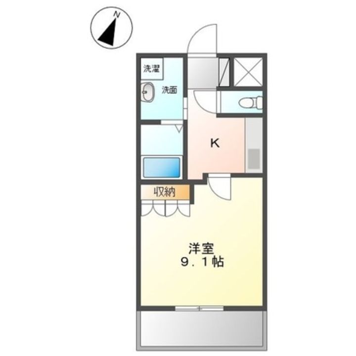 シャングリラⅠの間取り