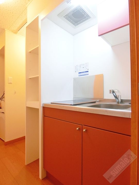 レオパレス岩出上野のキッチン