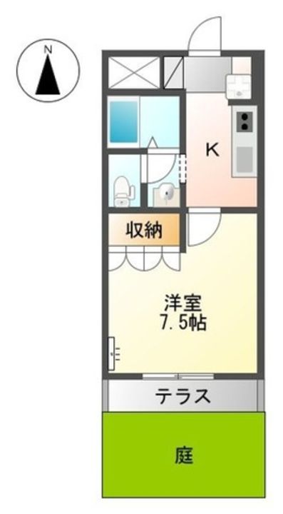 メゾン・弘西の間取り