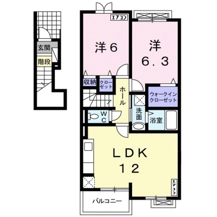 ルシオールの間取り