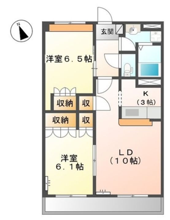 グランヴィア松江の間取り