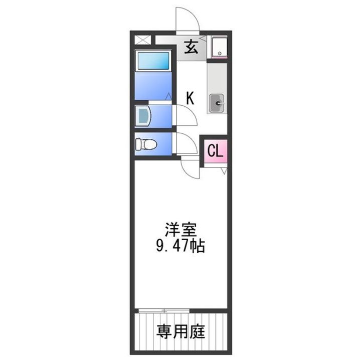 ドムス 今福の間取り