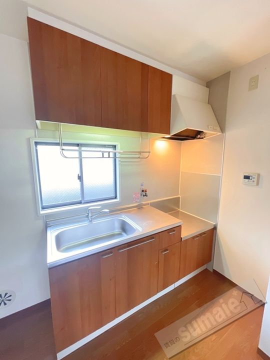 グリーンルーフのキッチン