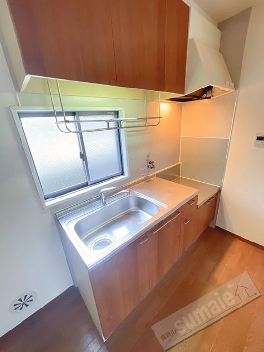 グリーンルーフのキッチン