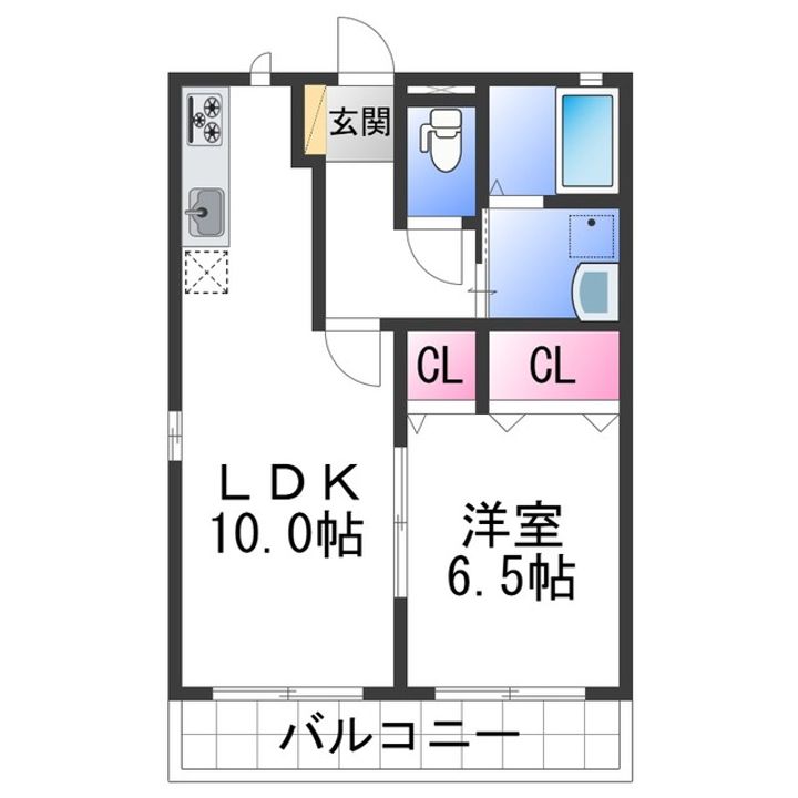 Maison Musotaの間取り