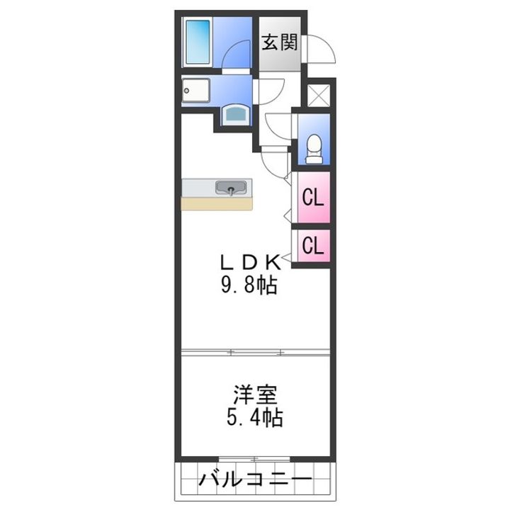 ロックブリッジの間取り