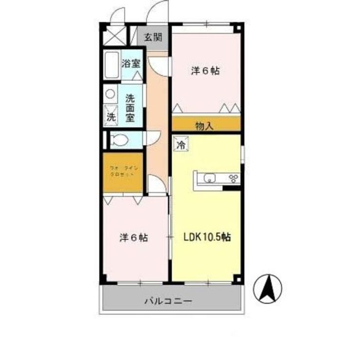 グラン・フィオーレの間取り