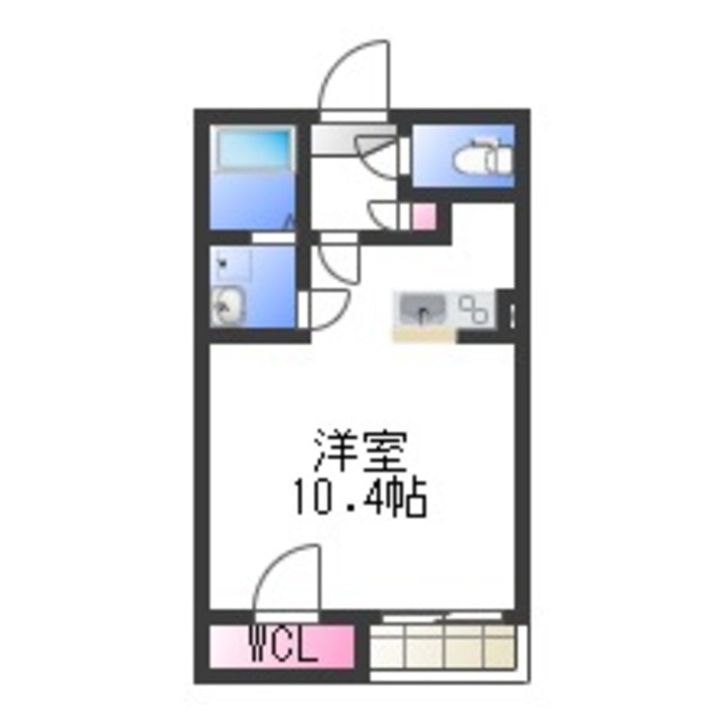 レオネクスト冨士Ⅱの間取り