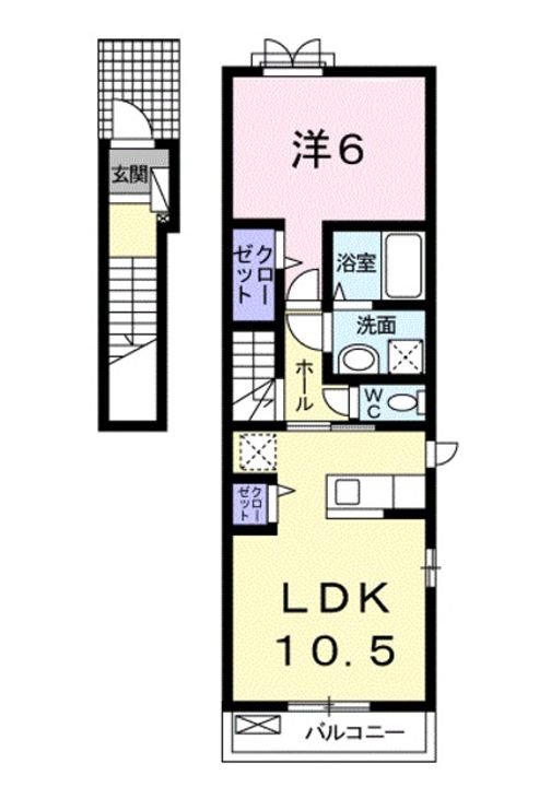 ベルソレイユの間取り