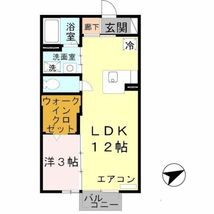 ハイツ グレースの間取り
