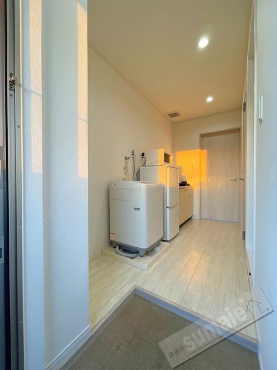 エクストリーム直川の玄関