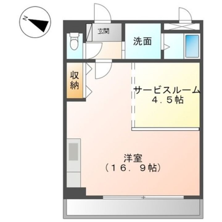 コンフォース21の間取り