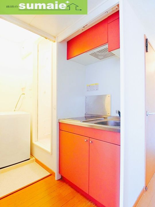 レオパレスセントラル島崎のキッチン