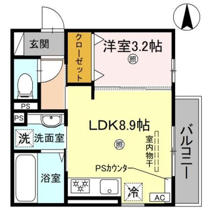 トリシアシャトーの間取り
