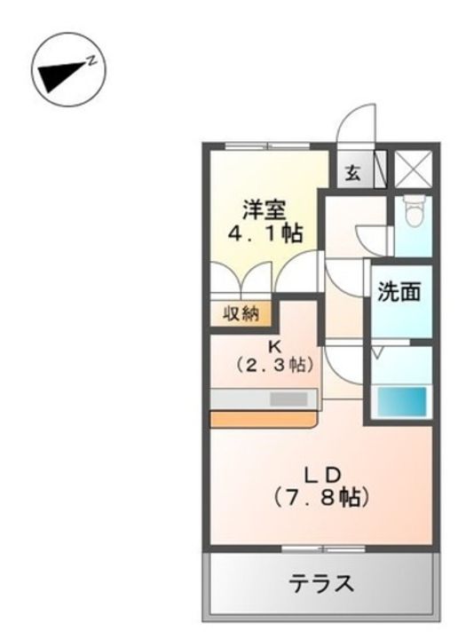 グランシャリオの間取り