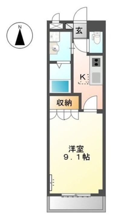 彩城Aの間取り