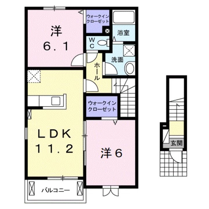 ラ・フォンテの間取り