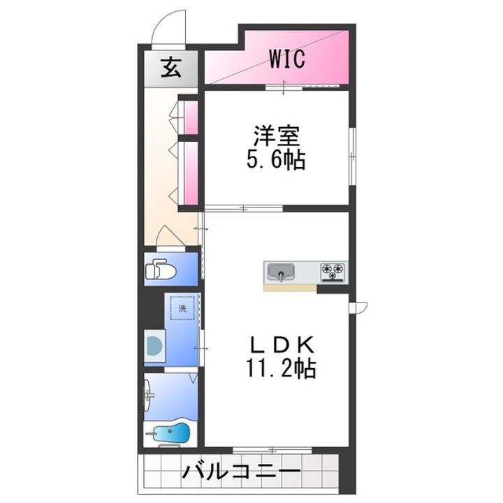 ハルミエールⅡの間取り