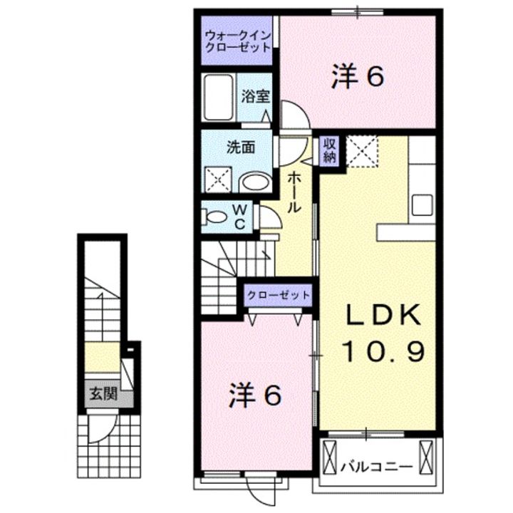 アレグリアの間取り