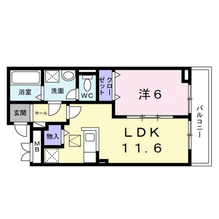ヒカルサ和歌山本町の間取り