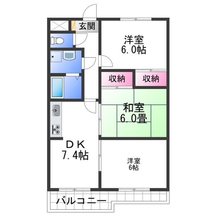 IVY−SQUAREの間取り