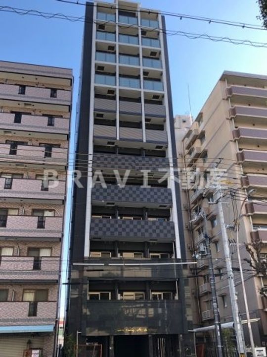 ファステート大阪城東グリッジの外観