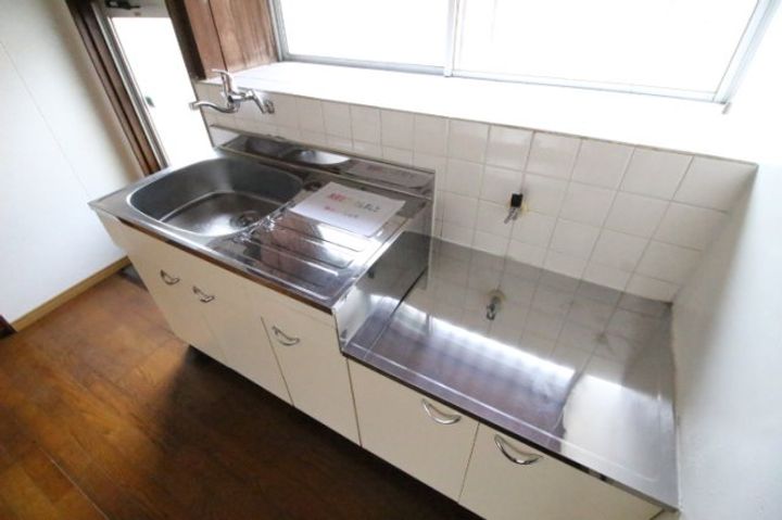 岡山県岡山市南区当新田(一戸建)の賃貸物件東北5のキッチン
