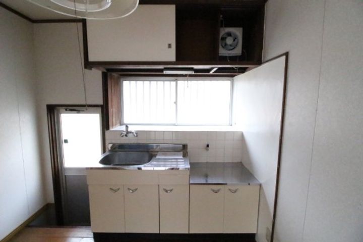 岡山県岡山市南区当新田(一戸建)の賃貸物件東北5のキッチン