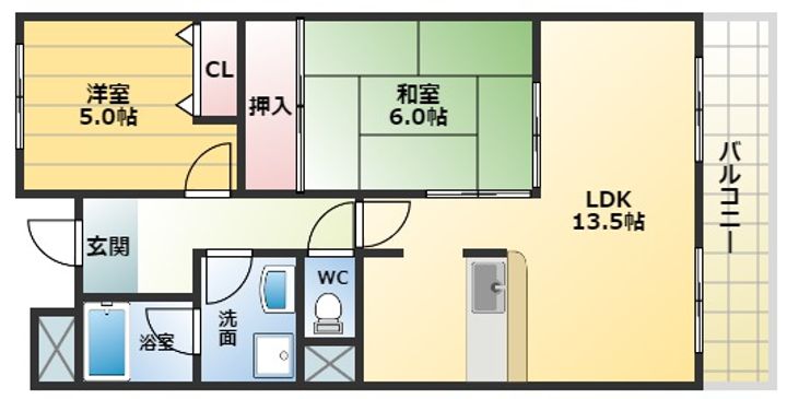 エクセレンスの間取り