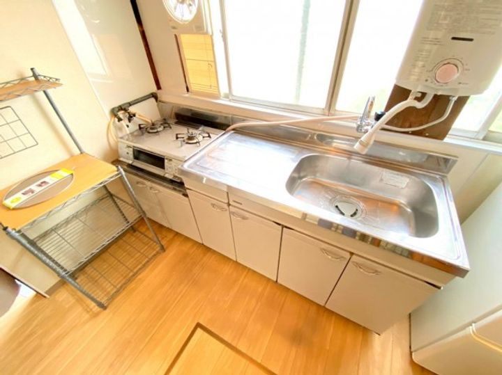 大阪府松原市天美南2丁目(一戸建)の賃貸物件のキッチン