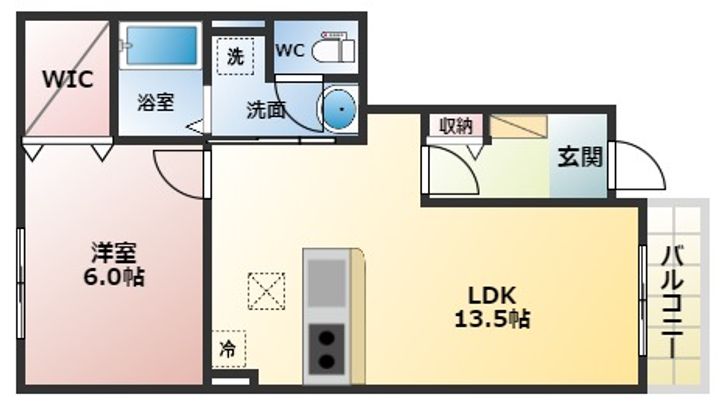 ミルトカーサの間取り