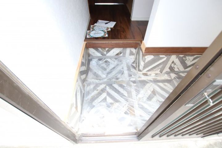 大阪府松原市天美北6丁目(一戸建)の賃貸物件の玄関