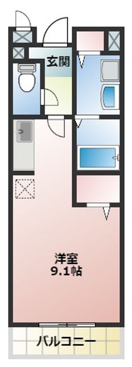 ヴィエントの間取り