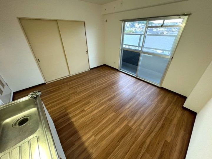 尾崎コーポの居間