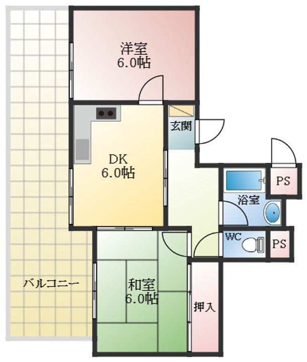 Y's COURTの間取り