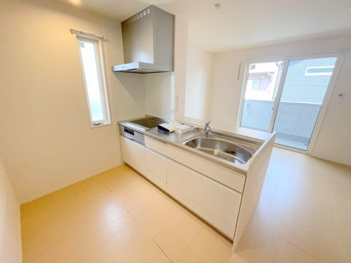 ファミールB棟のキッチン