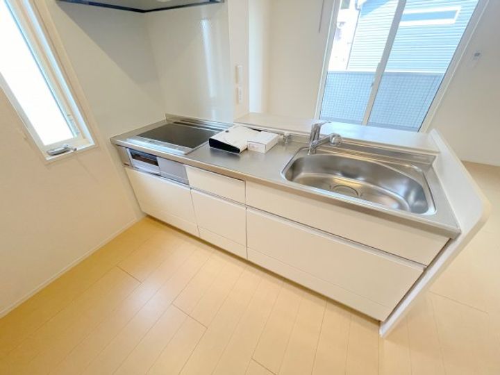 ファミールB棟のキッチン