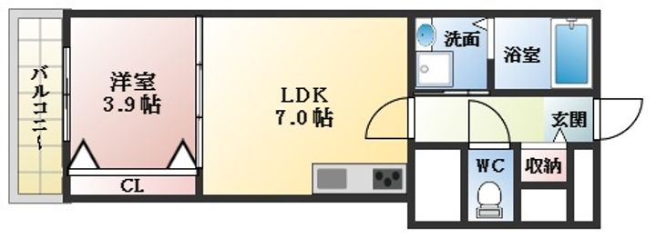 TKアンバーコート松原の間取り