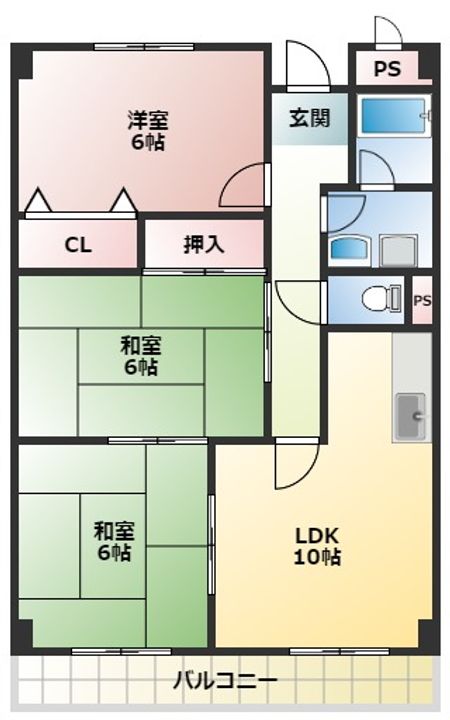 エクセレンスの間取り
