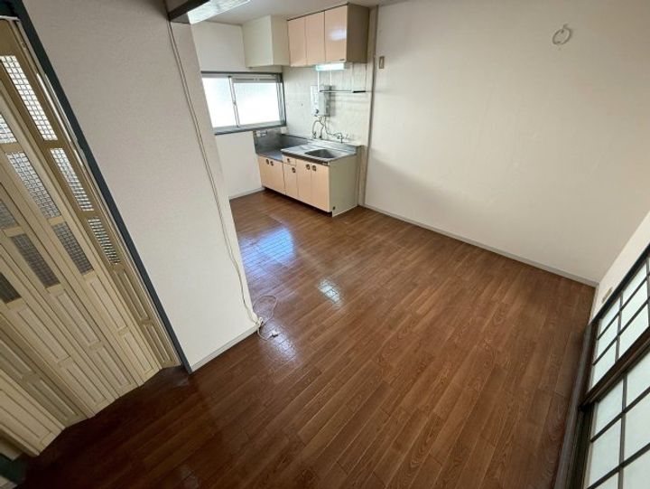 マウントハイツの居間