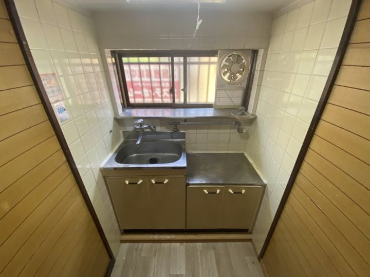 大阪府松原市高見の里6丁目(一戸建)の賃貸物件のキッチン